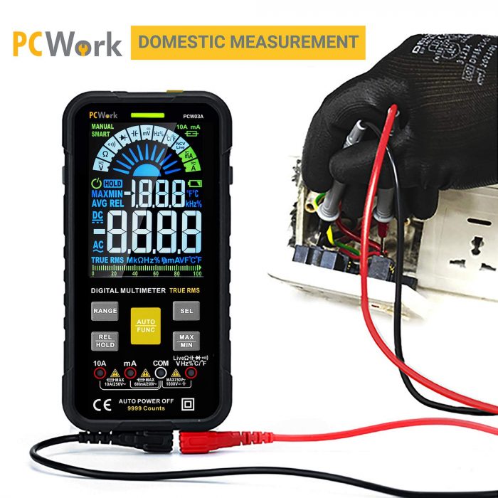 pcw03a-pcwork-smart-digital-multimeter-domestic-measurement-application-example-anwendungsbeispiel-haushaltsmessung